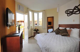 1 quarto, frigobar, cofres nos quartos, Wi-Fi de cortesia