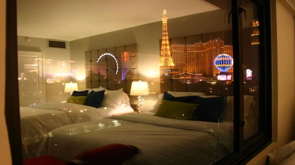 Luxury Condo, 1 Bedroom, Private Bathroom | 2 bedrooms, iron/ironing board, free WiFi, bed sheets - Stay Together Suites at Jockey Club (Las Vegas)