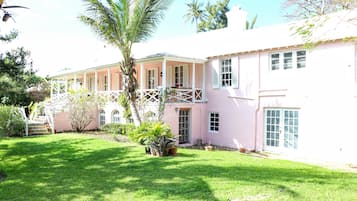 Overnatningsstedets facade