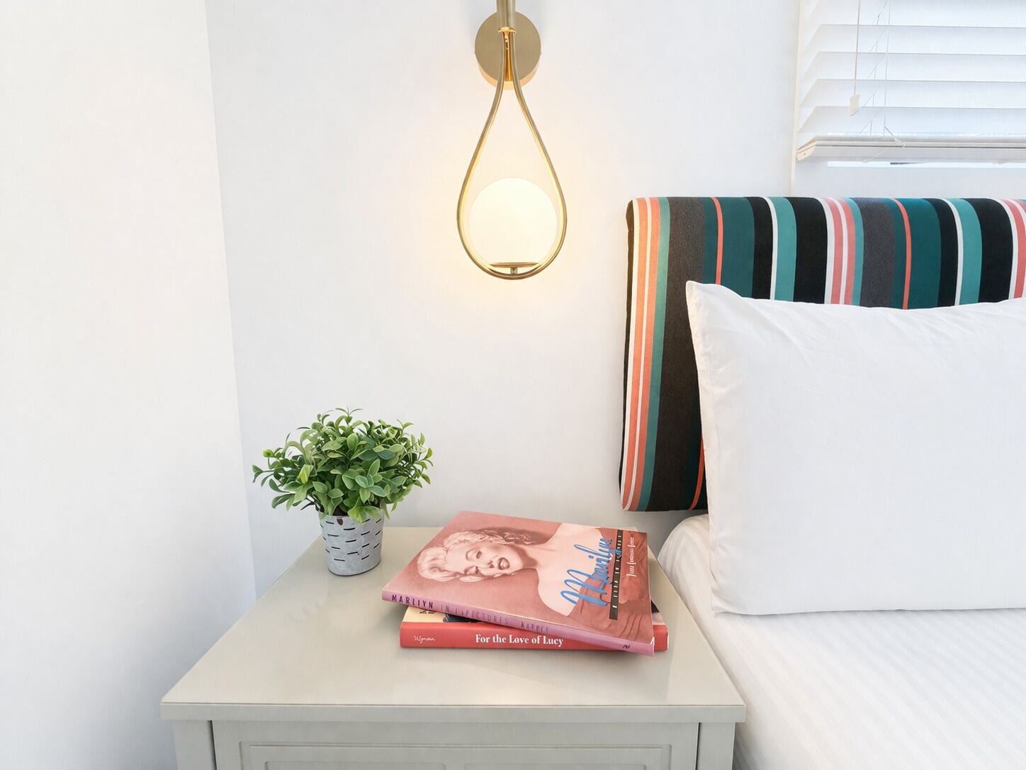 Individually decorated, individually furnished, blackout drapes