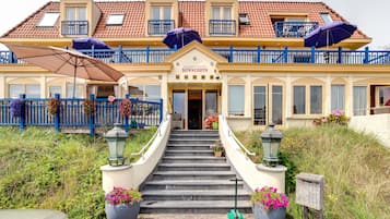 Fassade der Unterkunft