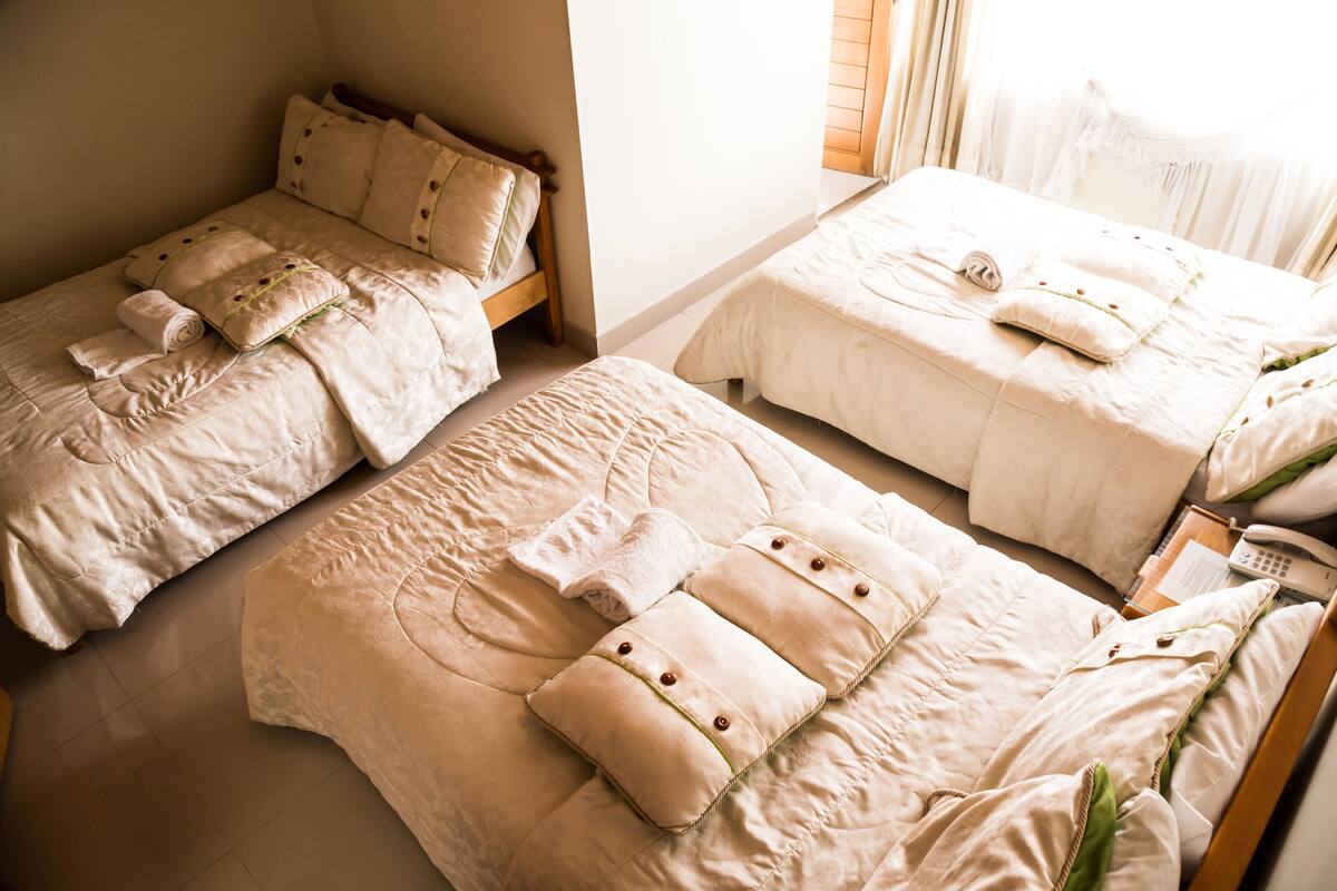Iron/ironing board, free cots/infant beds, free WiFi
