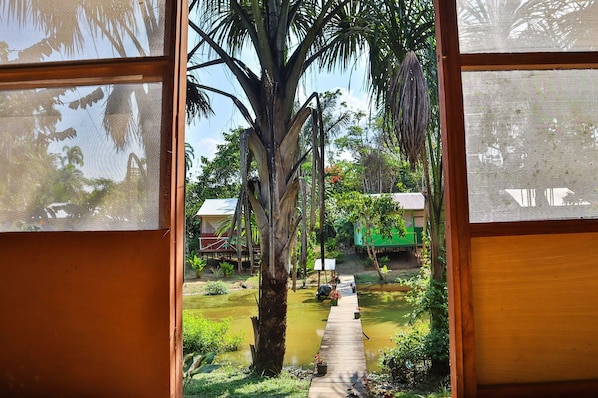 Interior entrance - AMAZON CANOPY EXPEDITIONS ECOLODGE (Iquitos)