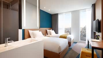 Premium bedding, in-room safe, desk, blackout drapes