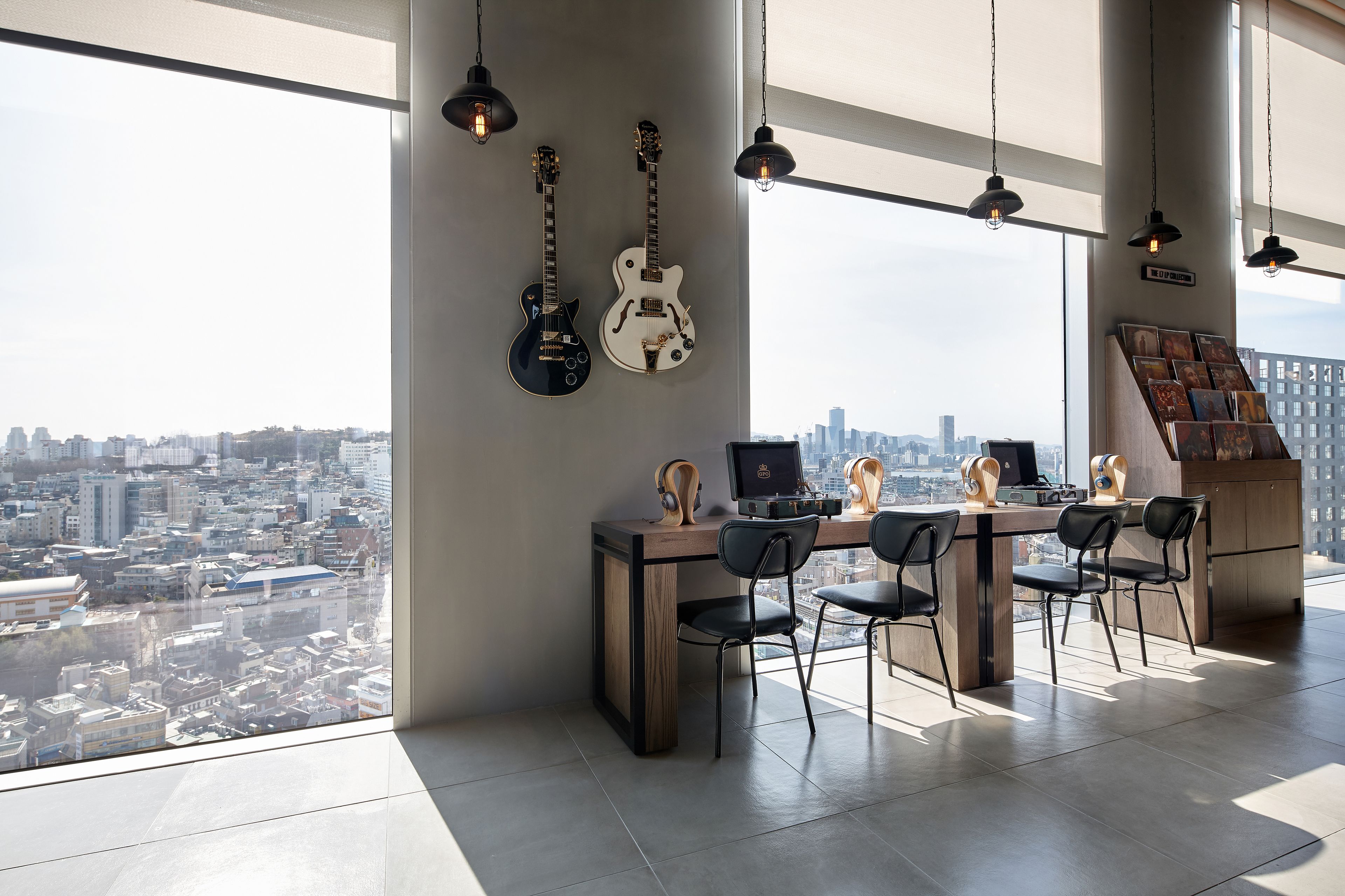 Blick von der Unterkunft