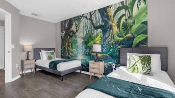 4 habitaciones, cuna de viaje, wifi y ropa de cama