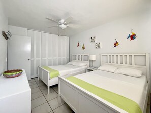 3 bedrooms, iron/ironing board, travel crib, free WiFi