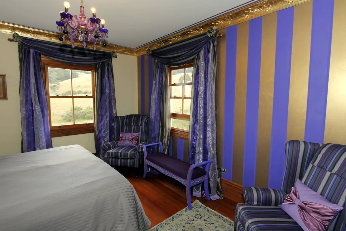 The Homestead, Ra Suite | Premium bedding, Select Comfort beds, laptop workspace, soundproofing