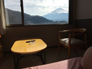 Standard Twin Room, 2 Bedrooms, Non Smoking | View from room - Tominoko Hotel (Fujikawaguchiko)