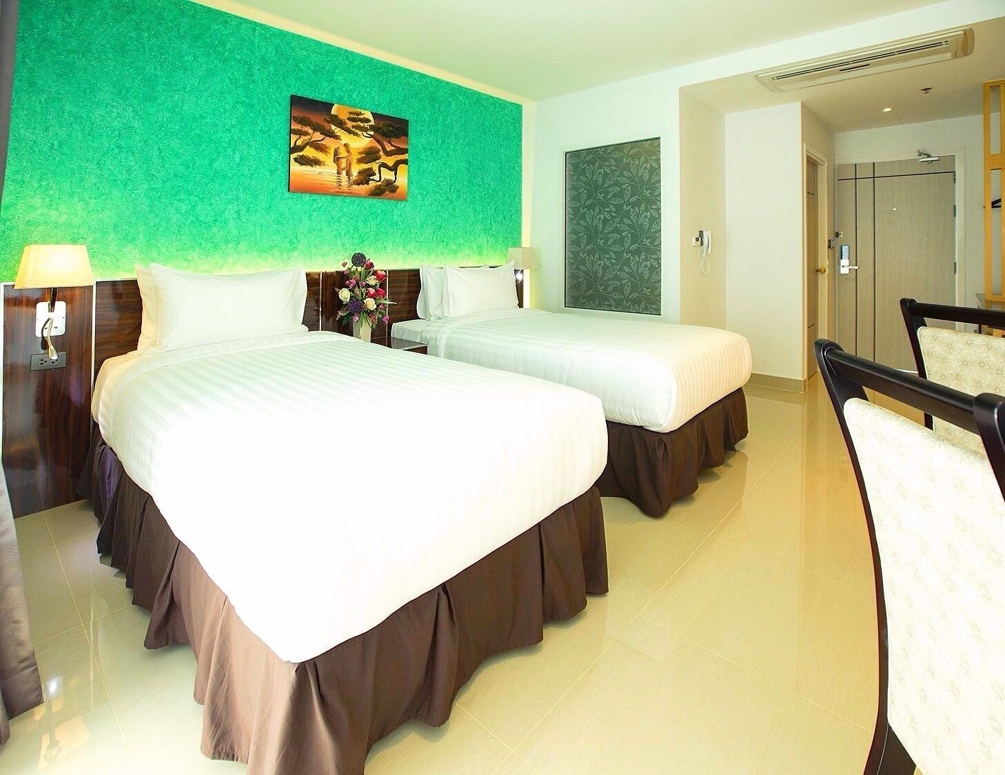 superior room | minibar, in-room safe, desk, blackout curtains