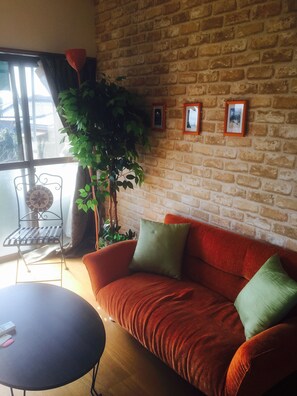 Apartment, 1 Bedroom | Living room - Amori River View Apartment (Kirishima)