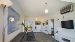 Apartment, 1 Bedroom, Pool Access | Living area - Lordos Sunshore Beachfront Suite (Oroklini)