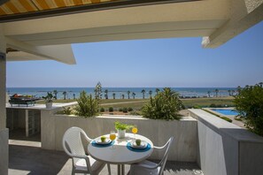 Apartment, 1 Bedroom, Pool Access | Balcony - Lordos Sunshore Beachfront Suite (Oroklini)