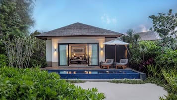 Villa, 1 chambre, en front de plage