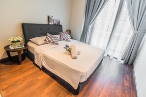 Apartment, 2 Schlafzimmer | Schreibtisch, Bügeleisen/Bügelbrett, kostenloses WLAN