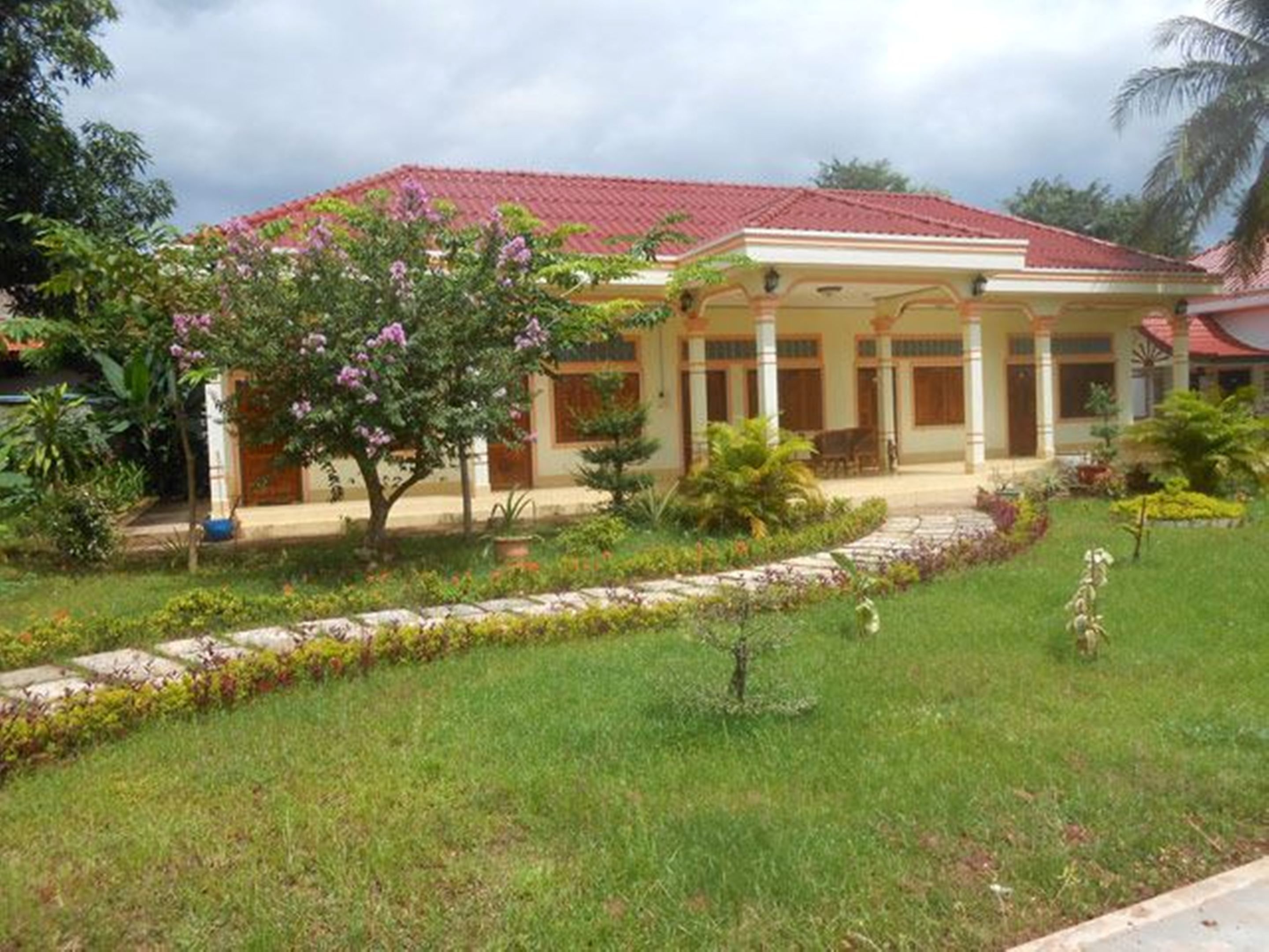 Façade de l’hébergement