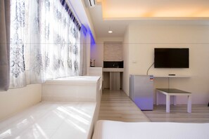 舒適公寓, 多張床, 無障礙 | 遮光布/窗簾、免費無線上網