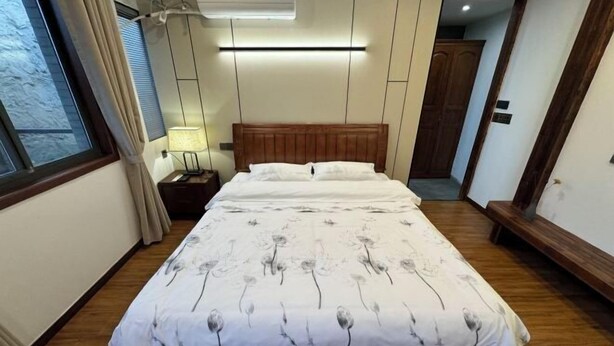 Desk, blackout drapes, WiFi (free) - Yangzhou Manzhu B&B (Dongguan Street Geyuan Branch) (Yangzhou)
