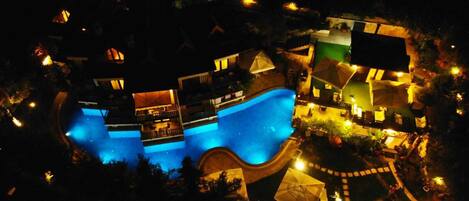 Front of property - evening/night