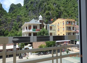 Vista des de l'allotjament