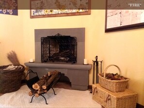Apartment, 3 Bedrooms | Fireplace - Al Vescovado 7 (Gubbio)