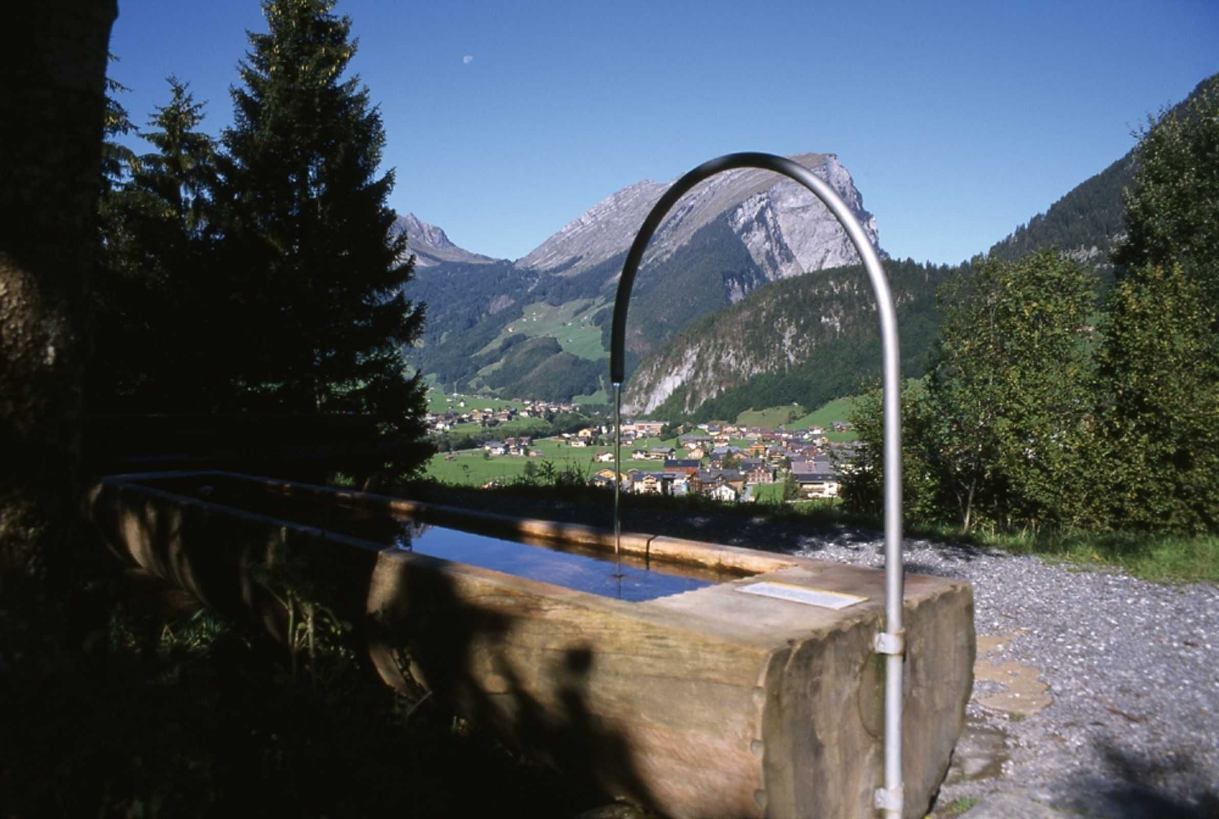 Vue depuis l’hébergement