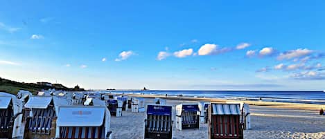 Vlak bij het strand