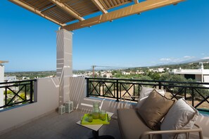 Terrace/patio - Harmony of Nature villa (Rethymno)