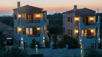 Front of property - evening/night