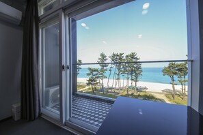 Uitzicht vanuit de kamer