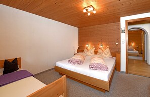 2 slaapkamers, een kluis op de kamer, wifi, beddengoed