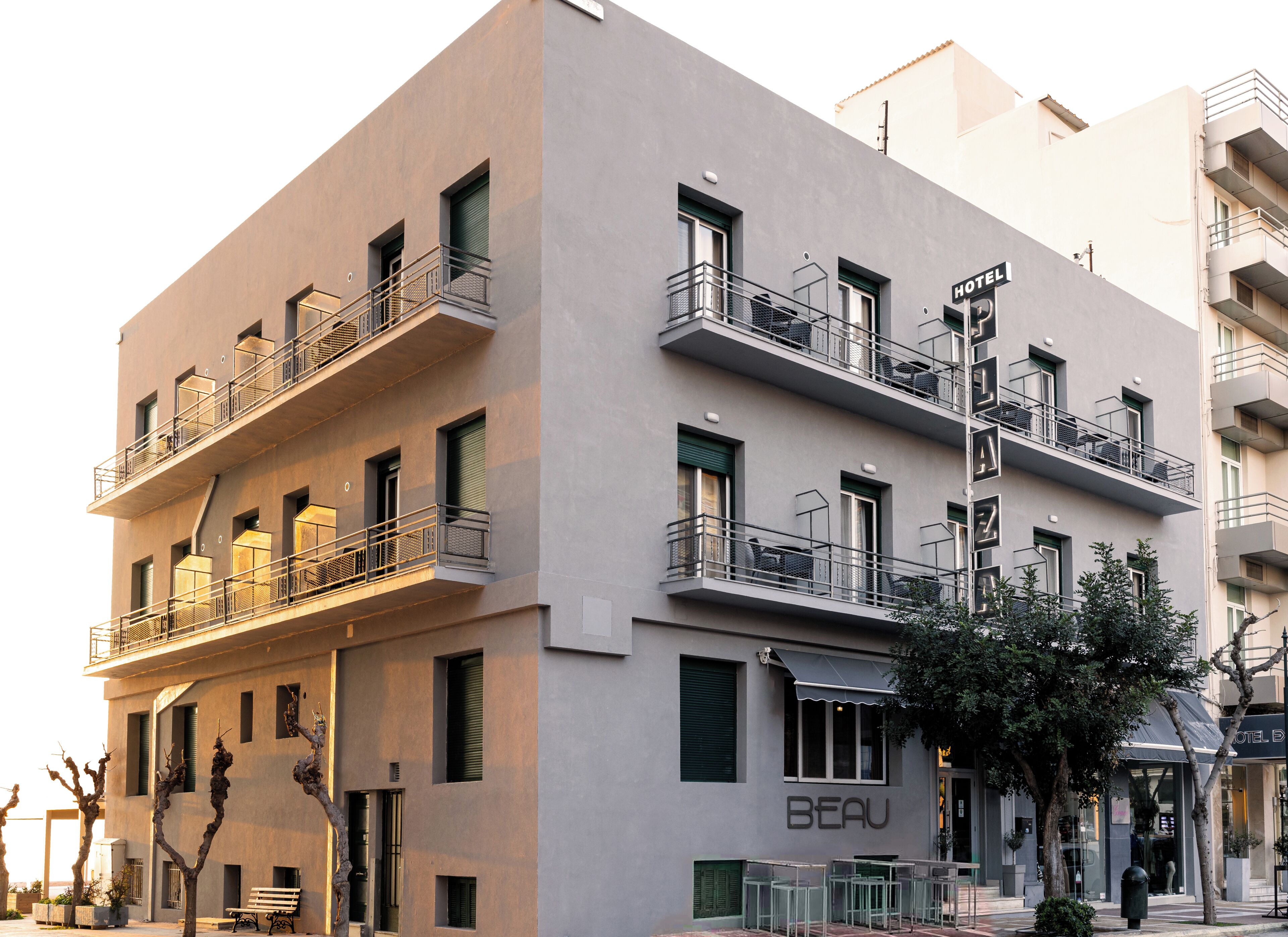 Façade de l’hébergement