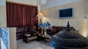 Coin salon dans le hall