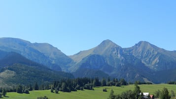 Vue sur les montagnes