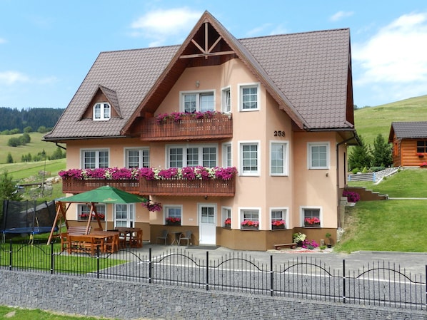 Façade de l’hébergement