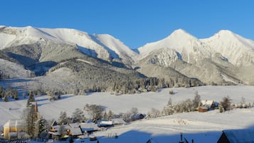 Blick auf die Berge