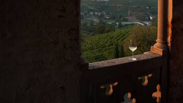 Junior-Suite, Blick auf den Weinberg | Balkon