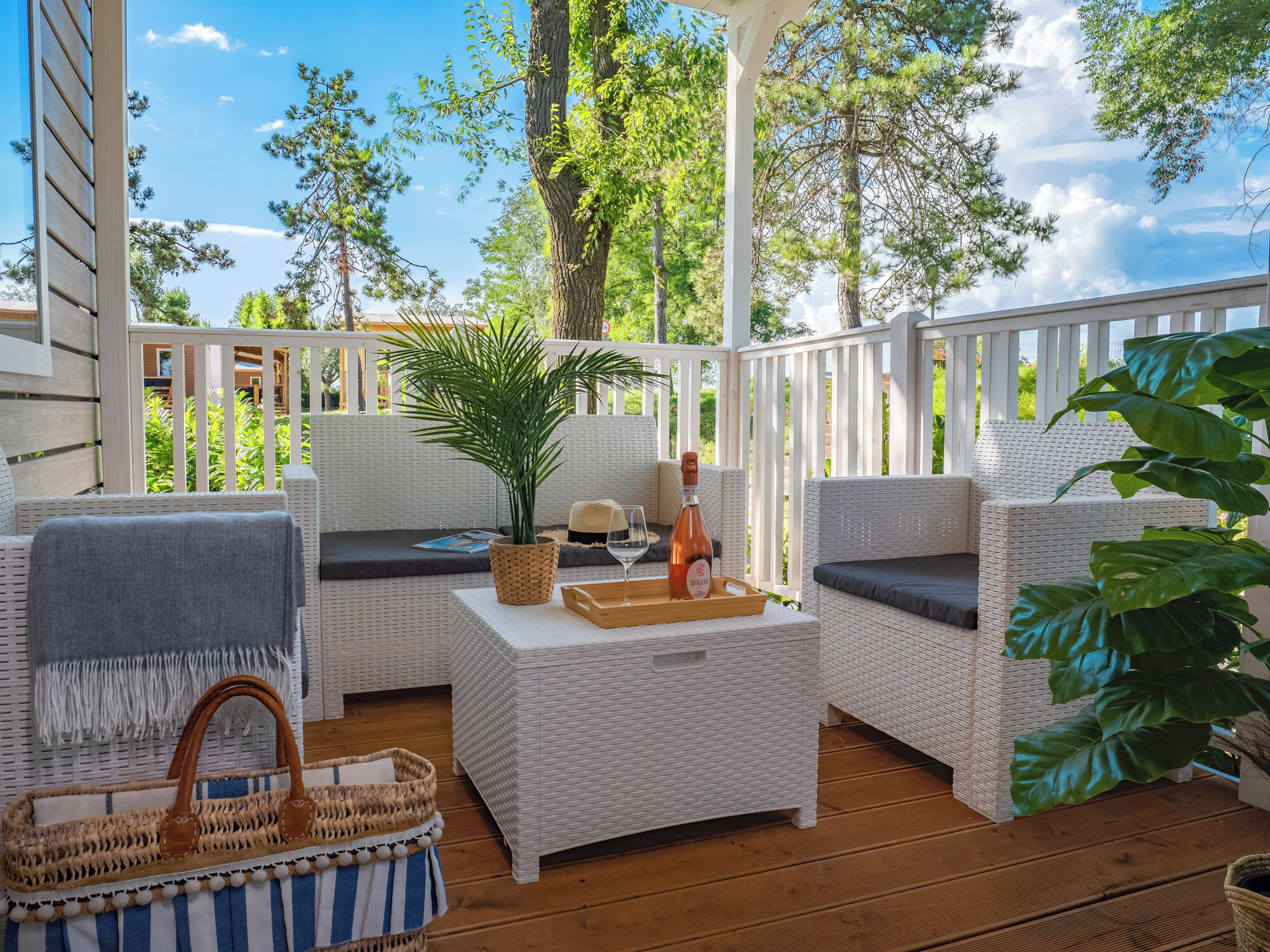 Casa rodante superior | Terraza o patio