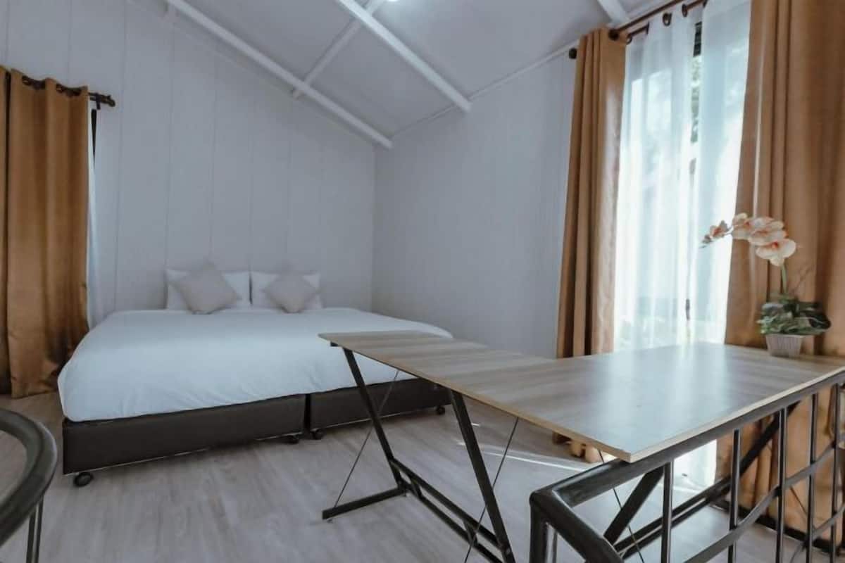 1 slaapkamer, een bureau, extra bedden, gratis wifi
