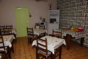 Dagelijks continentaal ontbijt (toeslag)