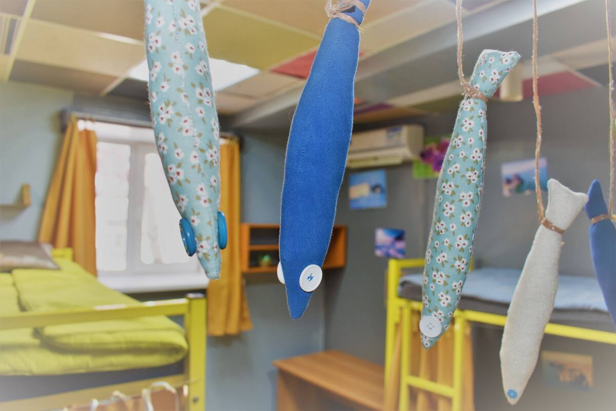 Eenvoudige slaapzaal, alleen voor mannen | Gratis wifi, beddengoed