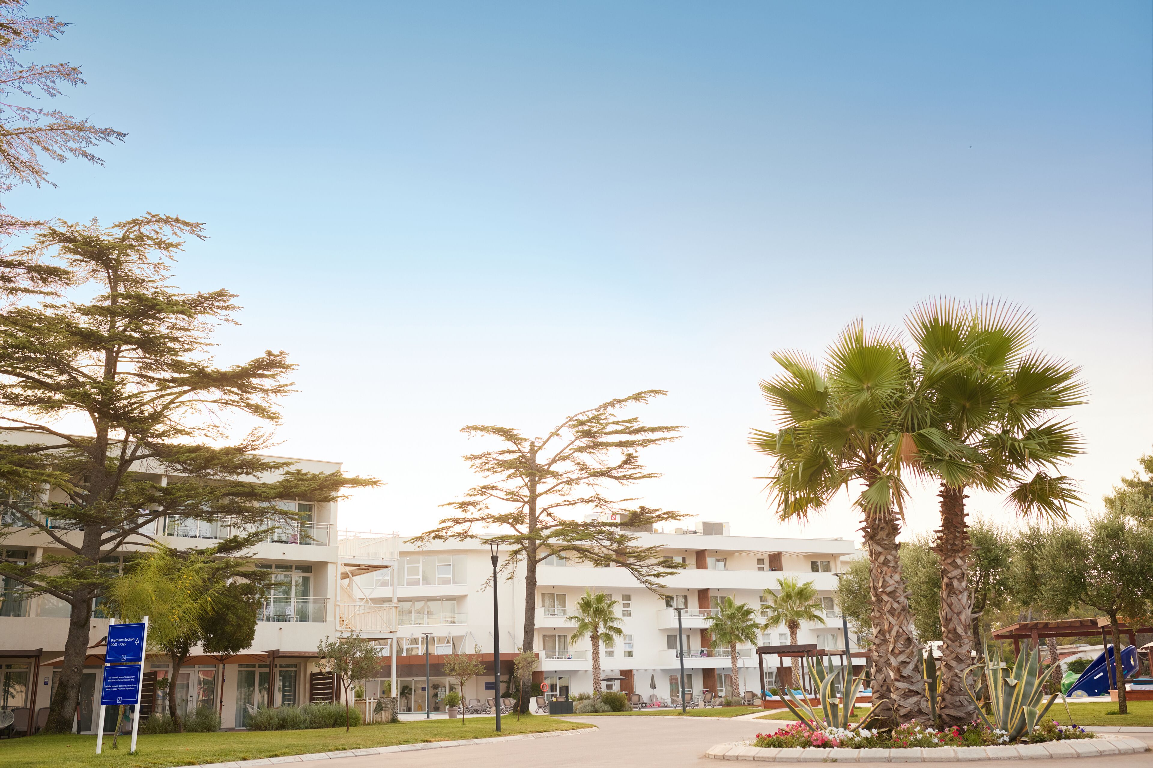 Overnattingsstedets uteområder