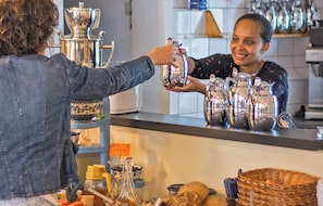 Daily buffet breakfast for a fee - Strandvilla Imperator - Hotel & Ferienwohnungen Usedom (Heringsdorf)