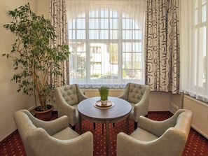 Ferienwohnung "Komfort" Bernstein zur Meerseite | Hypo-allergenic bedding, free WiFi, bed sheets - Strandvilla Imperator - Hotel & Ferienwohnungen Usedom (Heringsdorf)