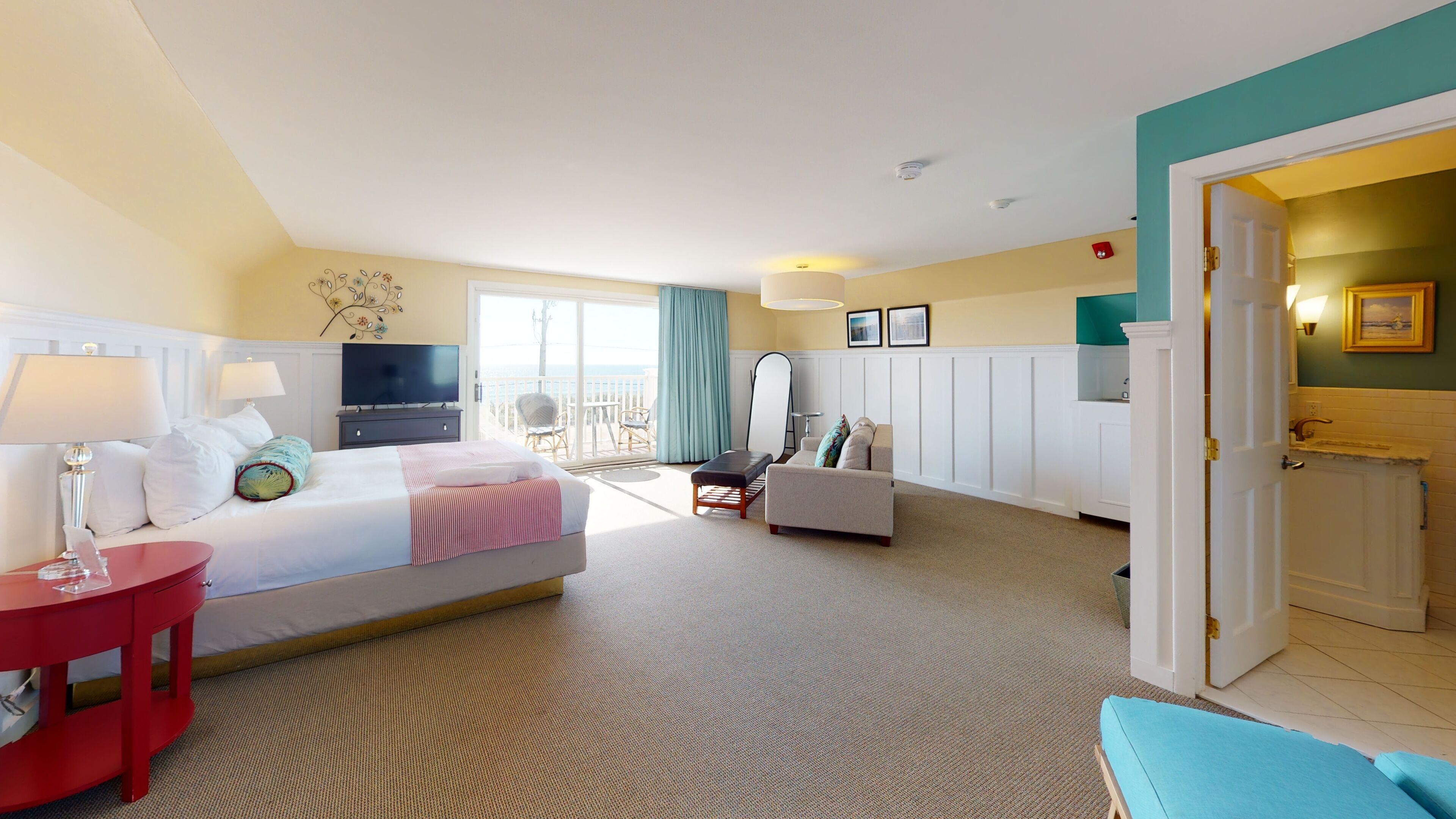 cafe penthouse | 1 bedroom, in-room safe, blackout curtains, iron/ironing board