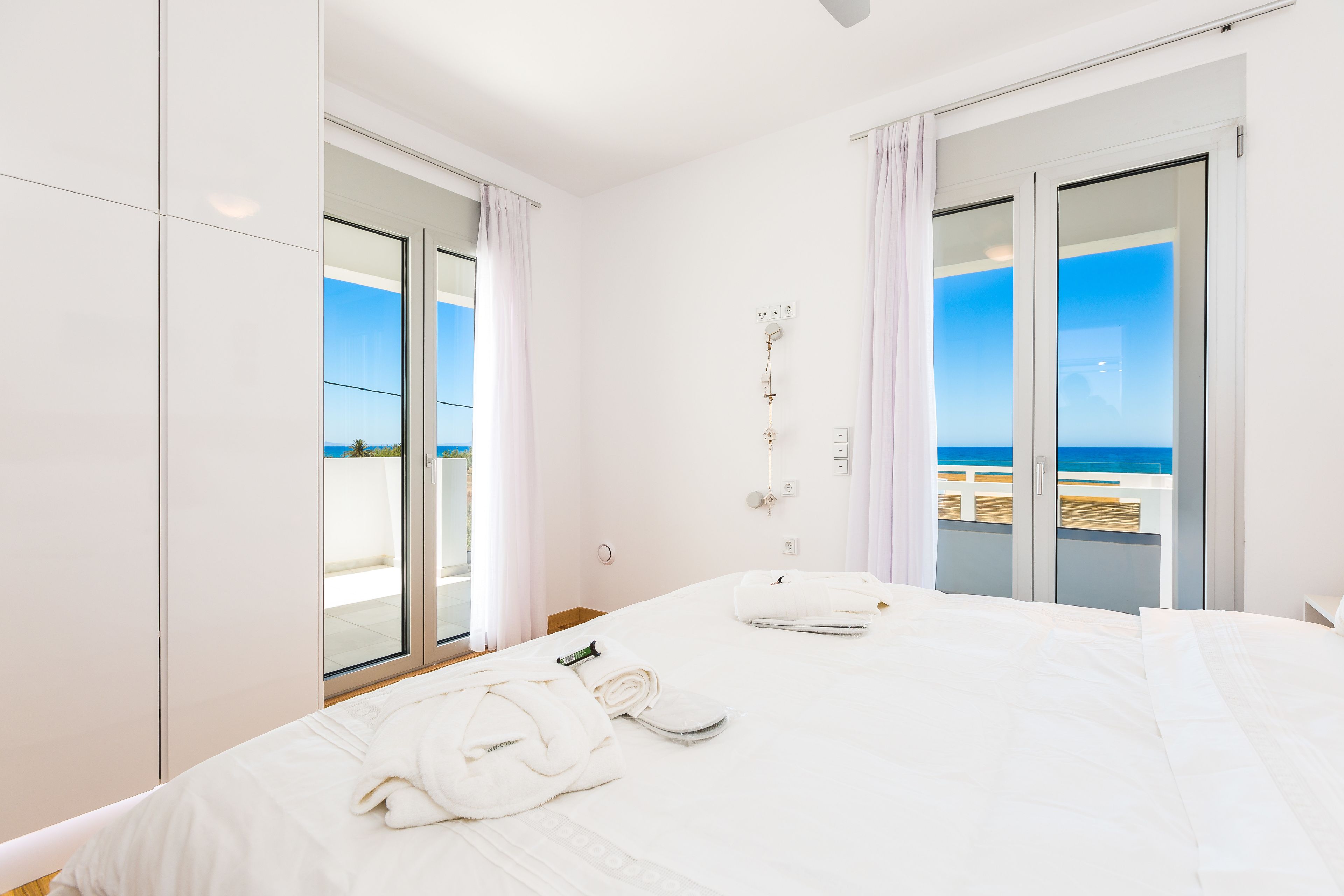 Villa, 3 Bedrooms, Sea View | Premium bedding, in-room safe, iron/ironing board, free cots/infant beds