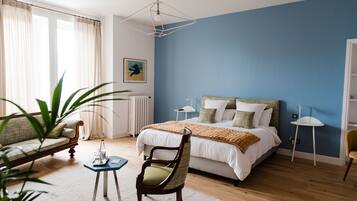 Kamar Double atau Twin Superior, pemandangan taman | 1 kamar tidur, seprai premium, bantalan ekstra lembut, dan brankas