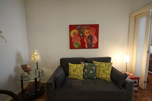 Living room - GoHouse Albuquerque 305 (Rio de Janeiro)