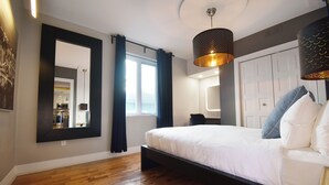 Suite – deluxe, 1 queensize-seng med sovesofa, kjøkken | Utsikt fra rommet