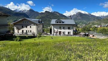 Fassade der Unterkunft